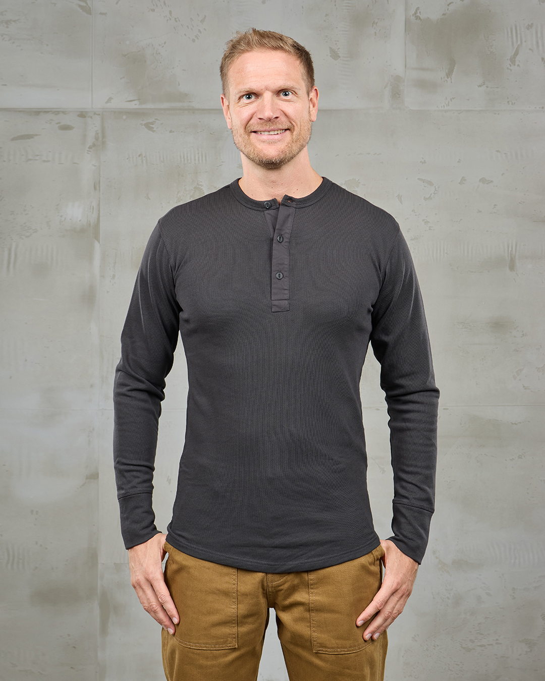 1954 Utility Shirt Long Sleeve Faded Black