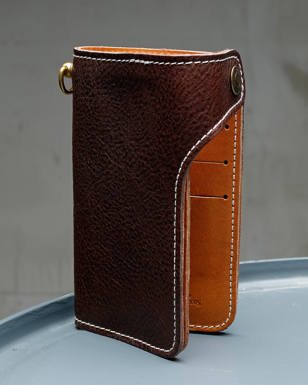 1937 Roamer Wallet Seal Brown