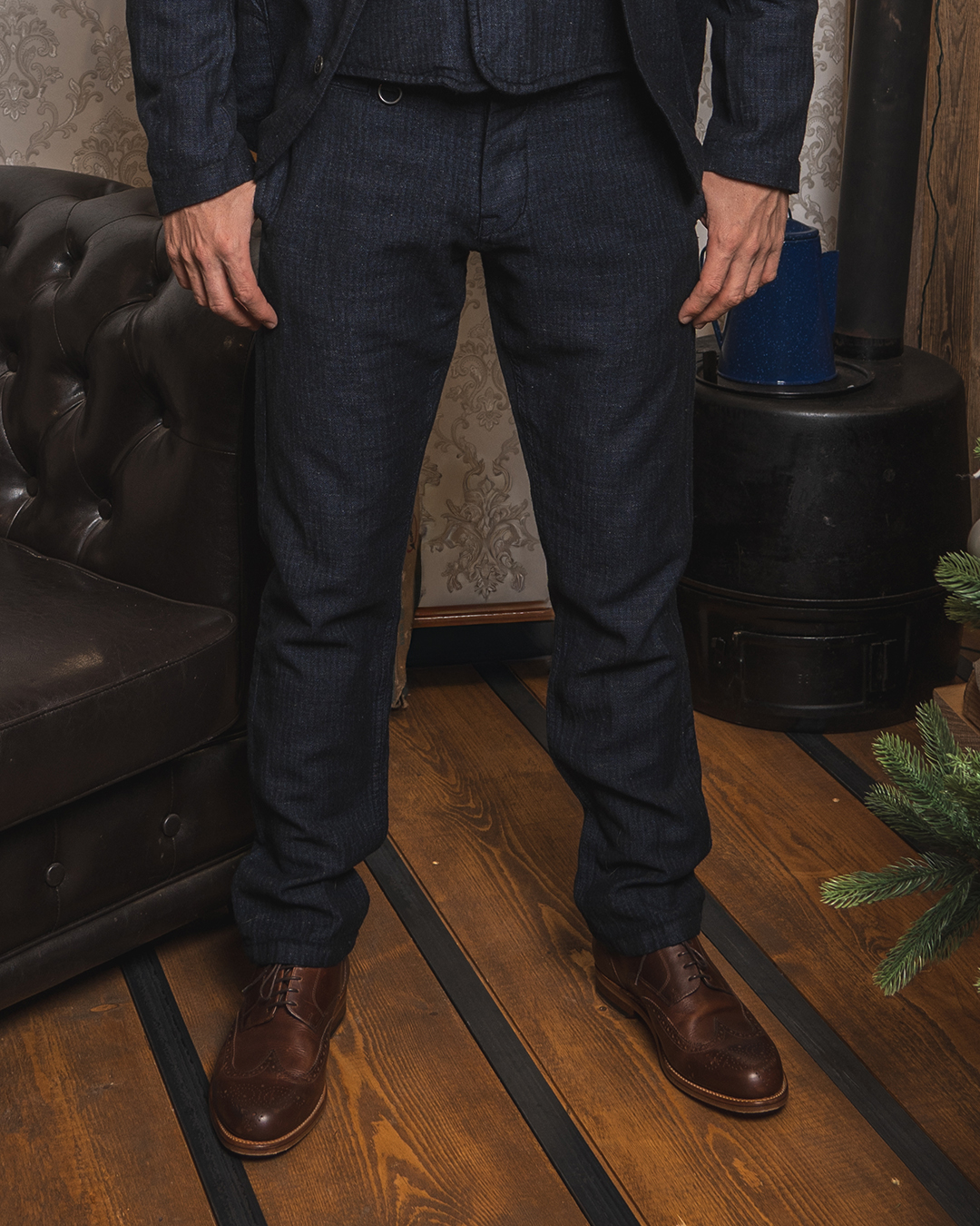 1947 Harvester Trousers Owen Blue