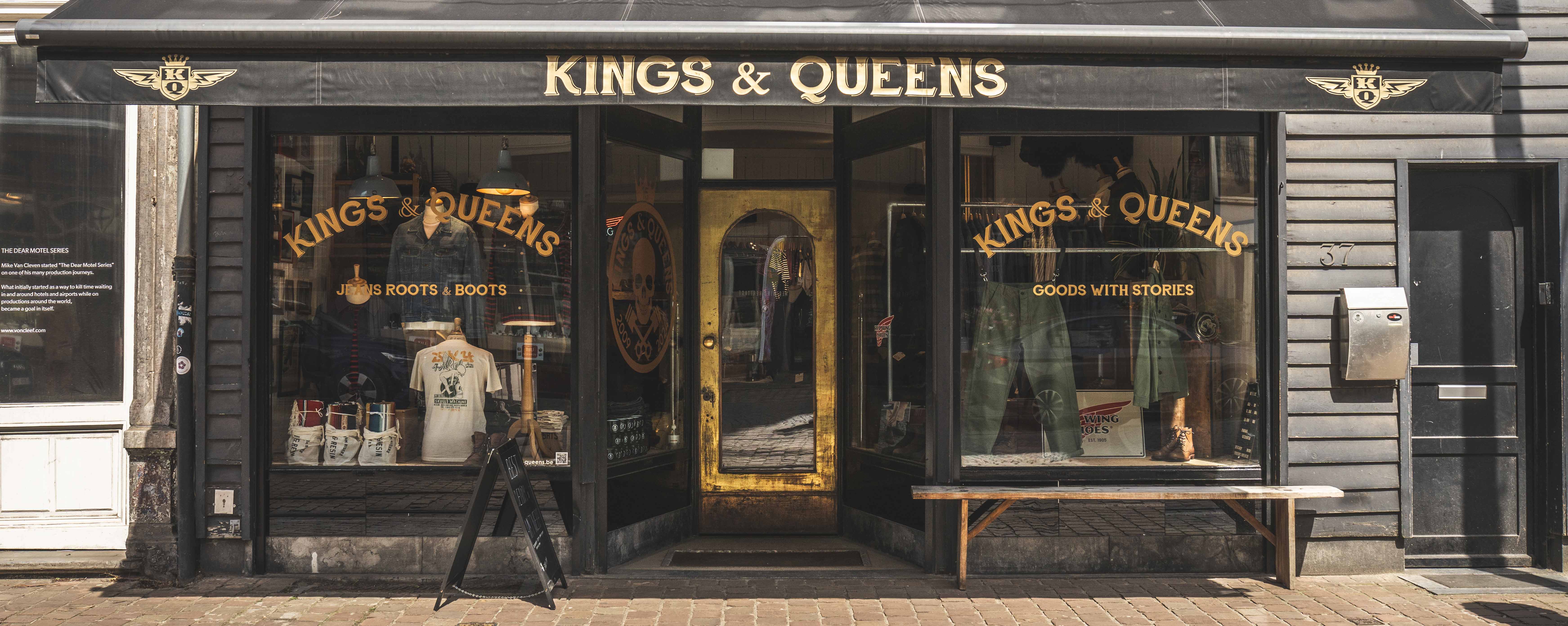 "Meet our retailer" - Kings & Queens, Antwerp Einzelhändler Kings und Queens