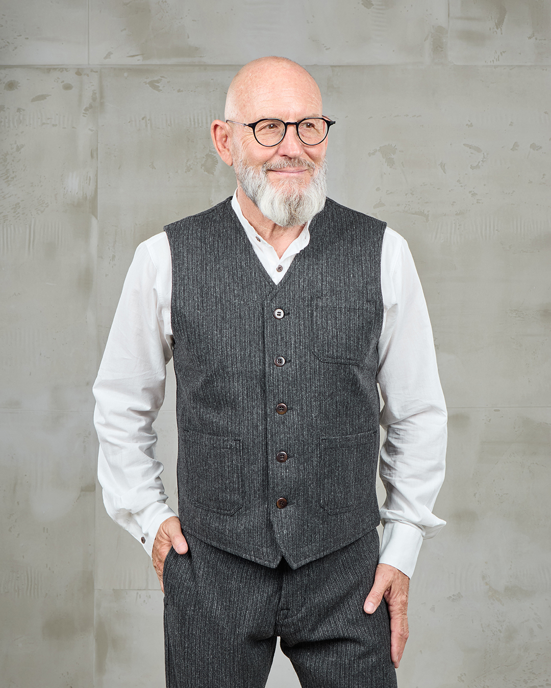1937 Roamer Vest Glasgow Grey