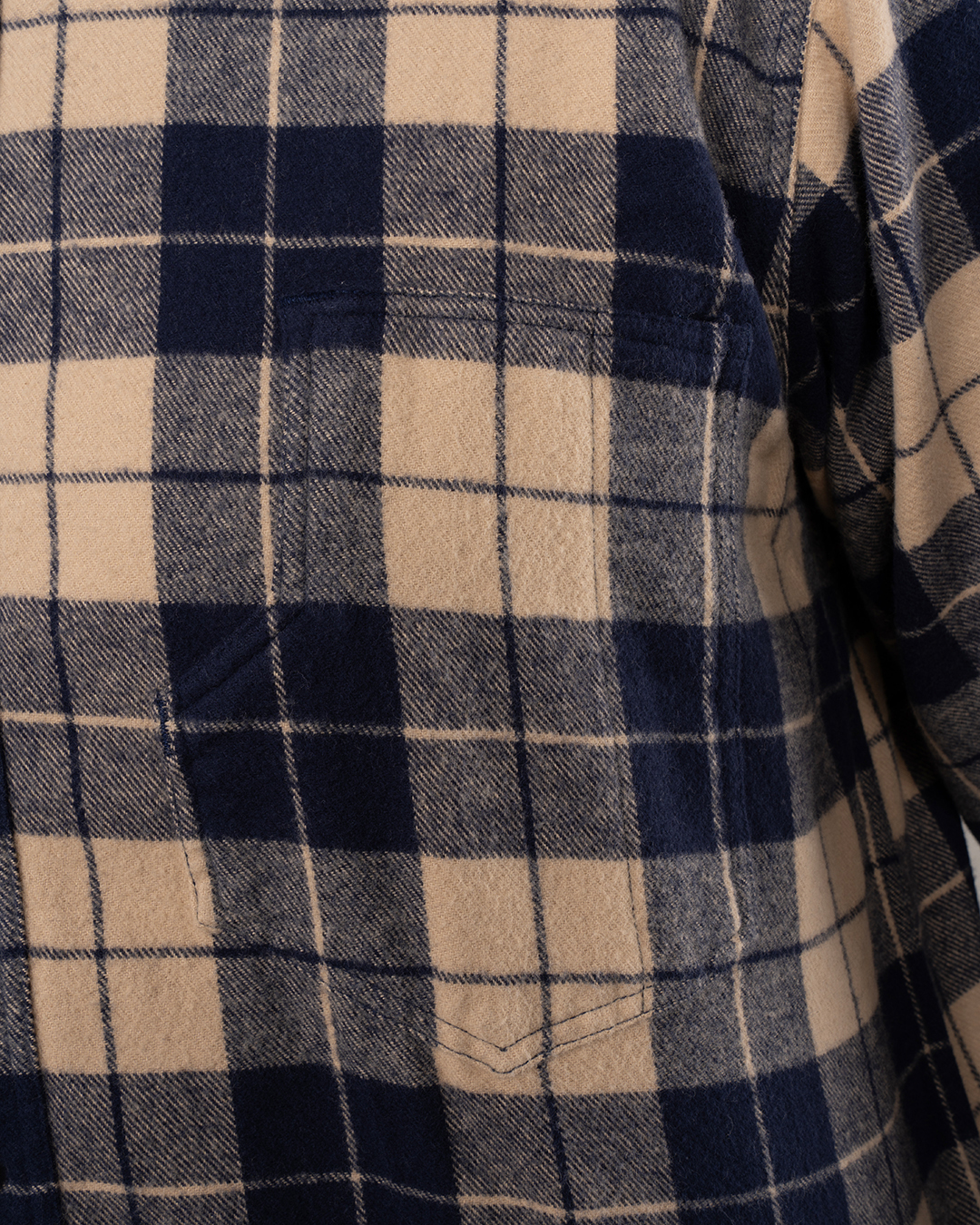 1937 Roamer Shirt blue flannel