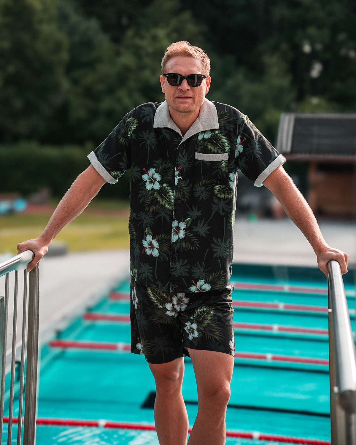 1961 Cabana Shirt Entrega Black