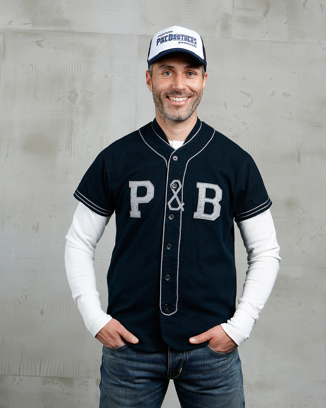 1938 Baseball Shirt Dark Navy
