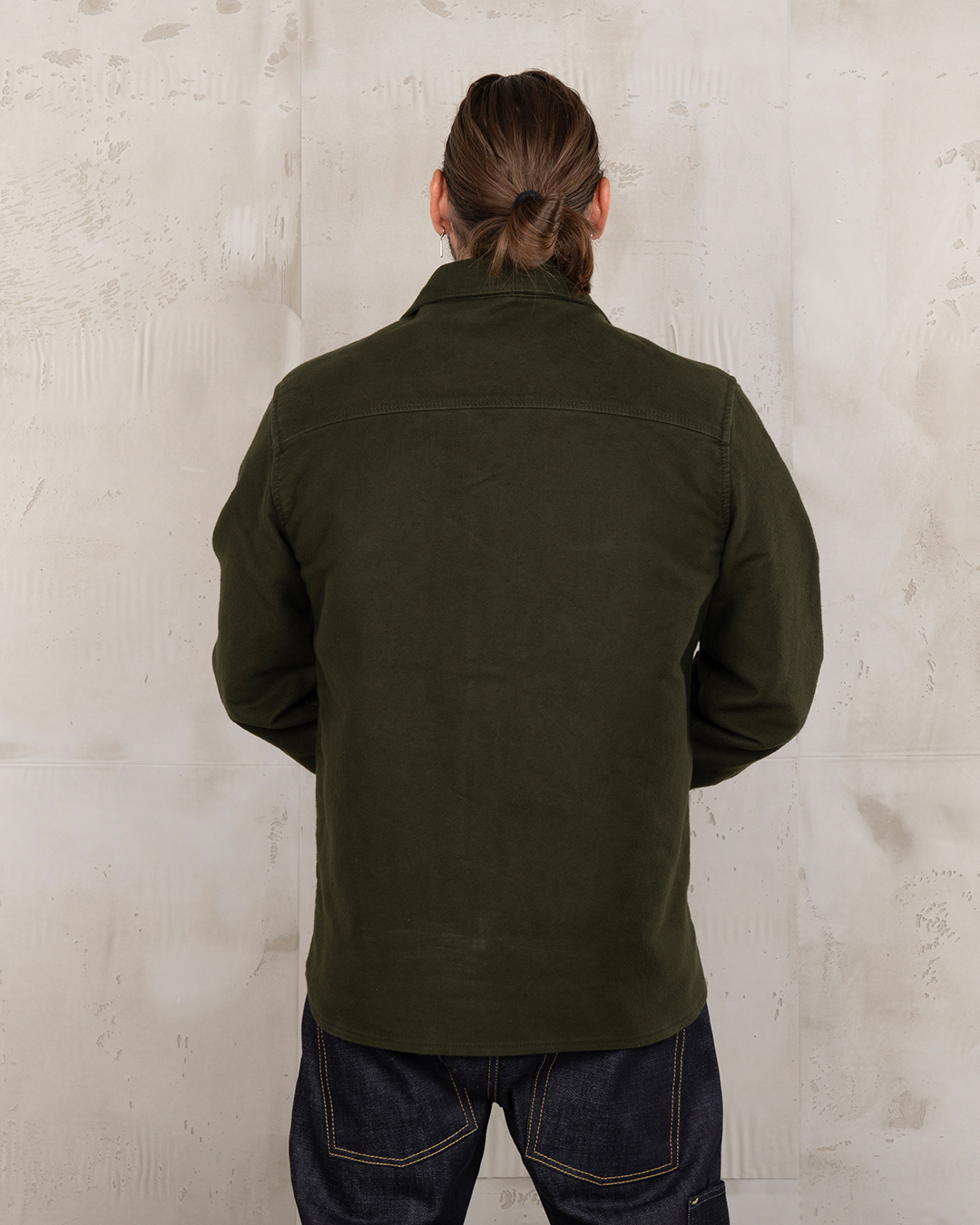 1943 CPO Shirt Moleskin moss