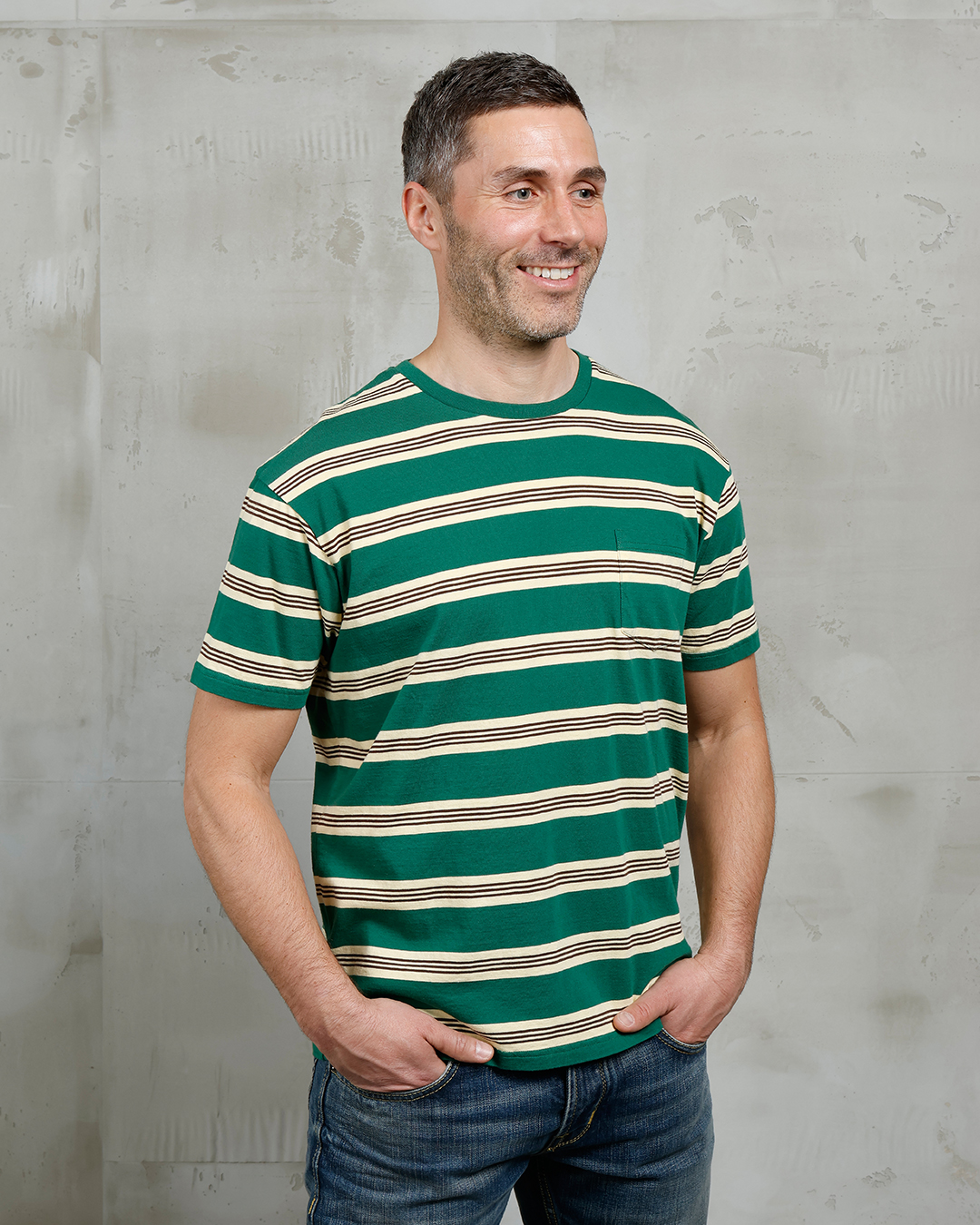 1971 Pocket Tee Malibu Green