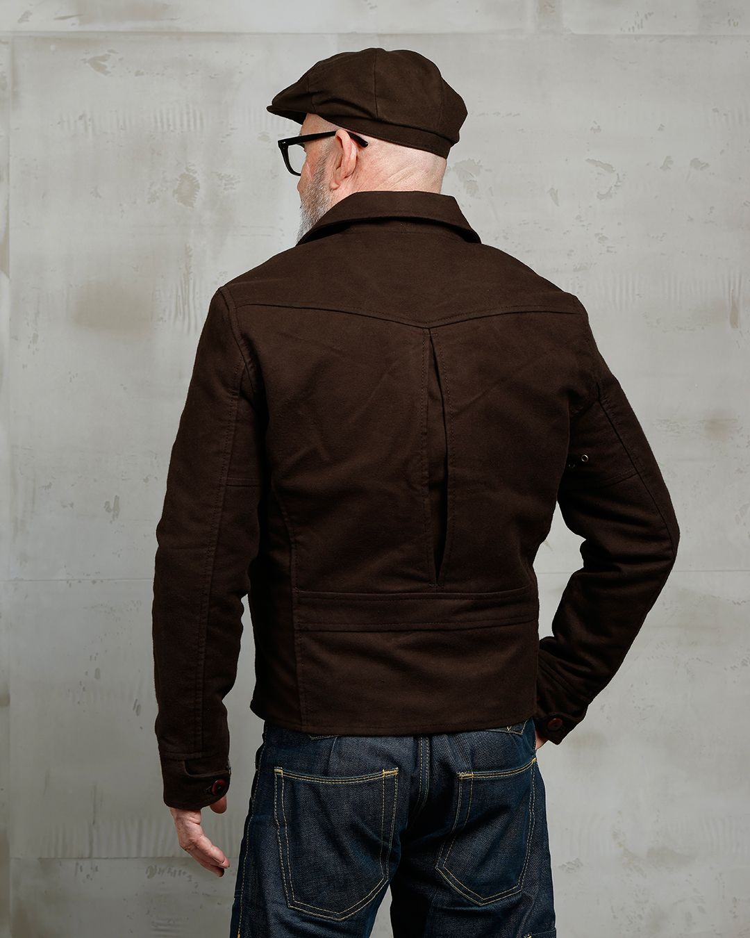 1932 Roadster Jacket Moleskin Soil Brown