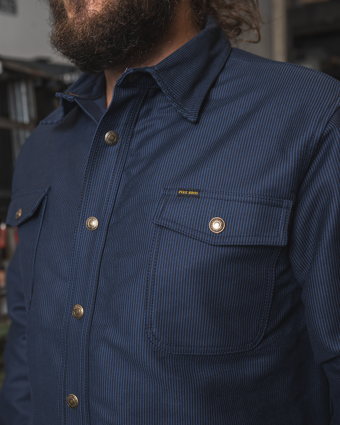 1943 CPO Shirt Hamburg blue