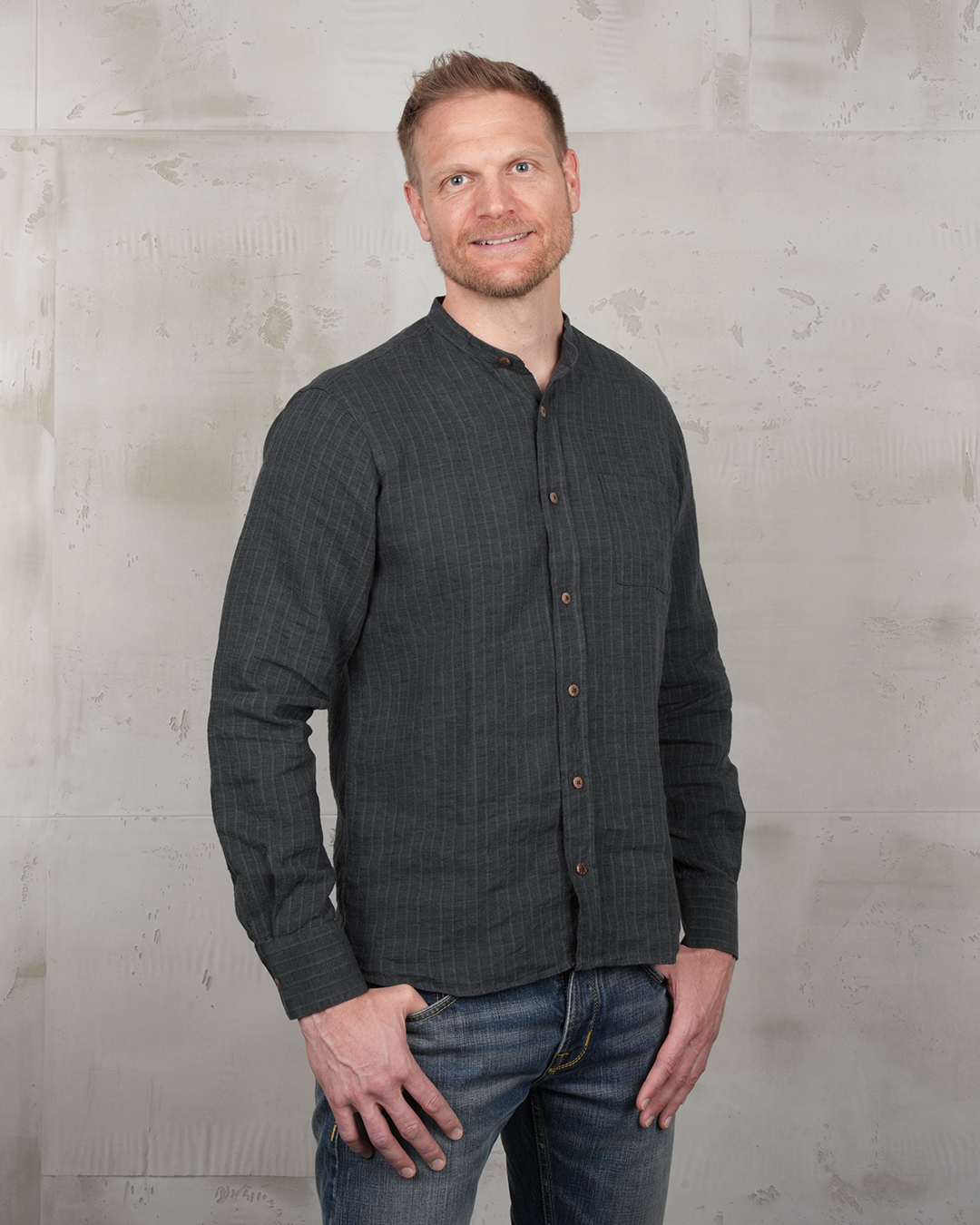 1923 Buccanoy Shirt Wicklow Navy