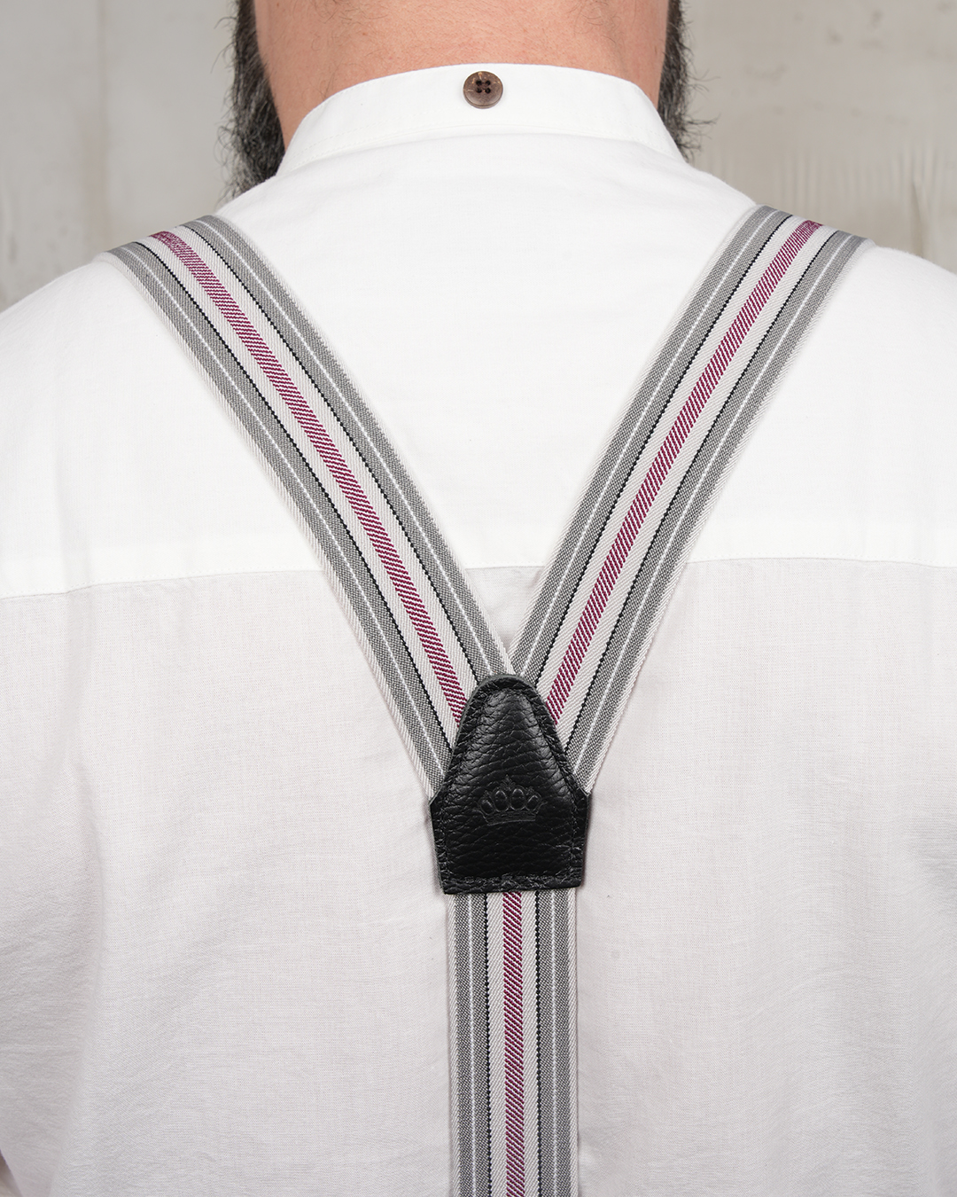 1927 Harvester Braces Red