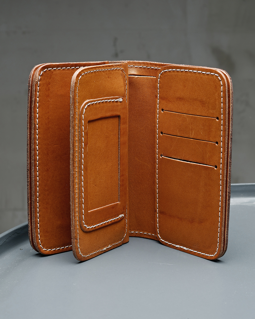 1965 Rider Wallet Seal Brown