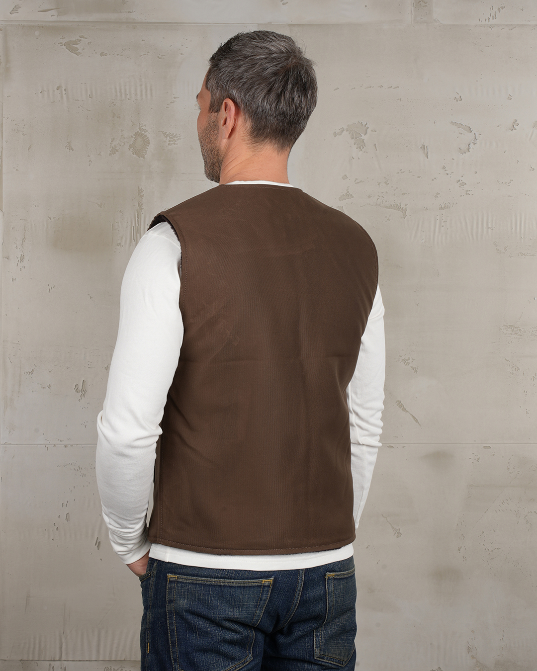 1942 C2 Vest waxed khaki