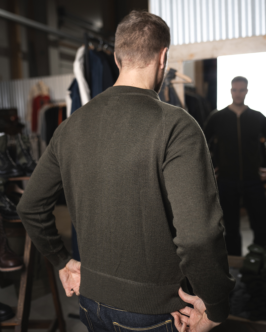 1943 C2 Sweater olive drab 1943 C2 Sweater olive drab