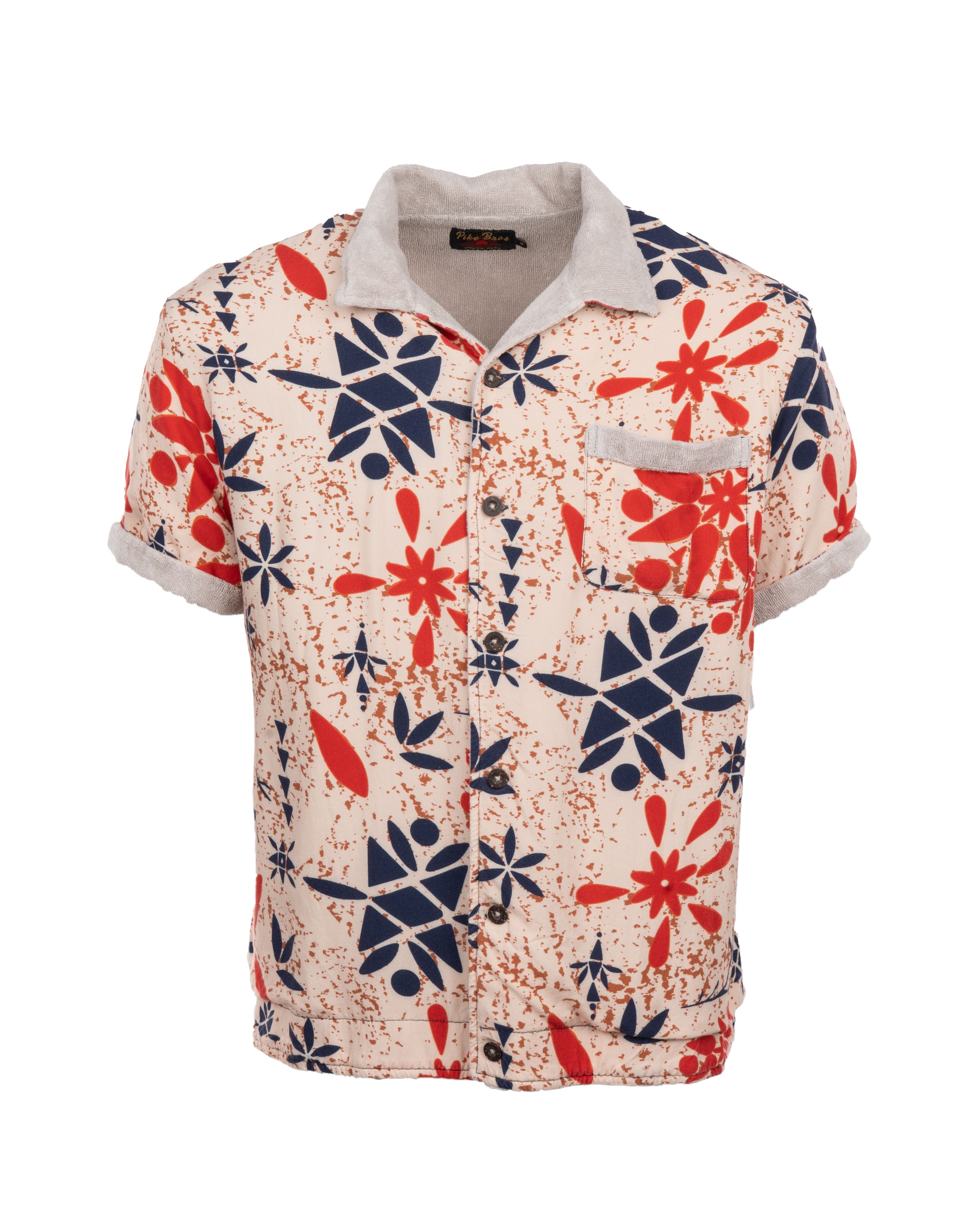 1961 Cabana Shirt Entrega Orange