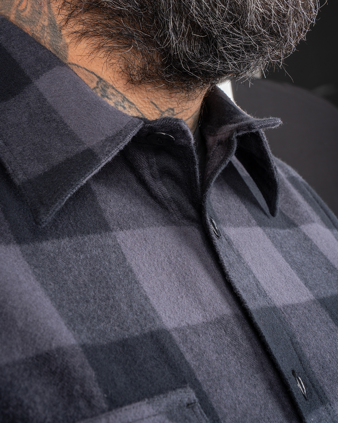 1943 CPO Shirt Buffalo Grey Flannel