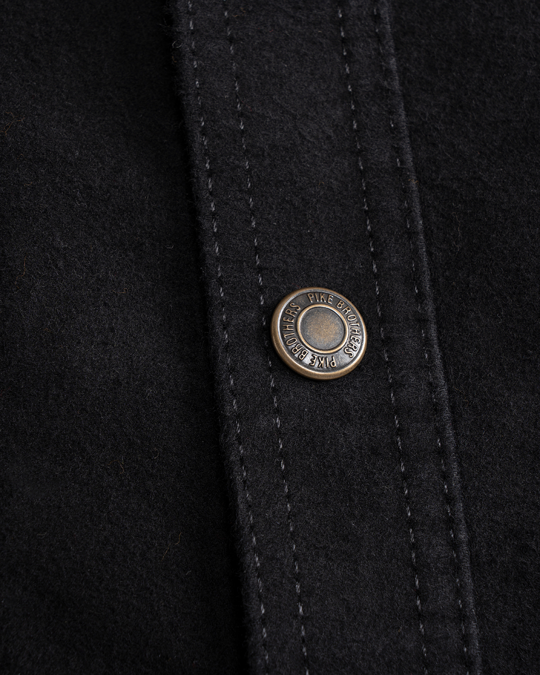 1943 CPO Shirt Moleskin sulphur black