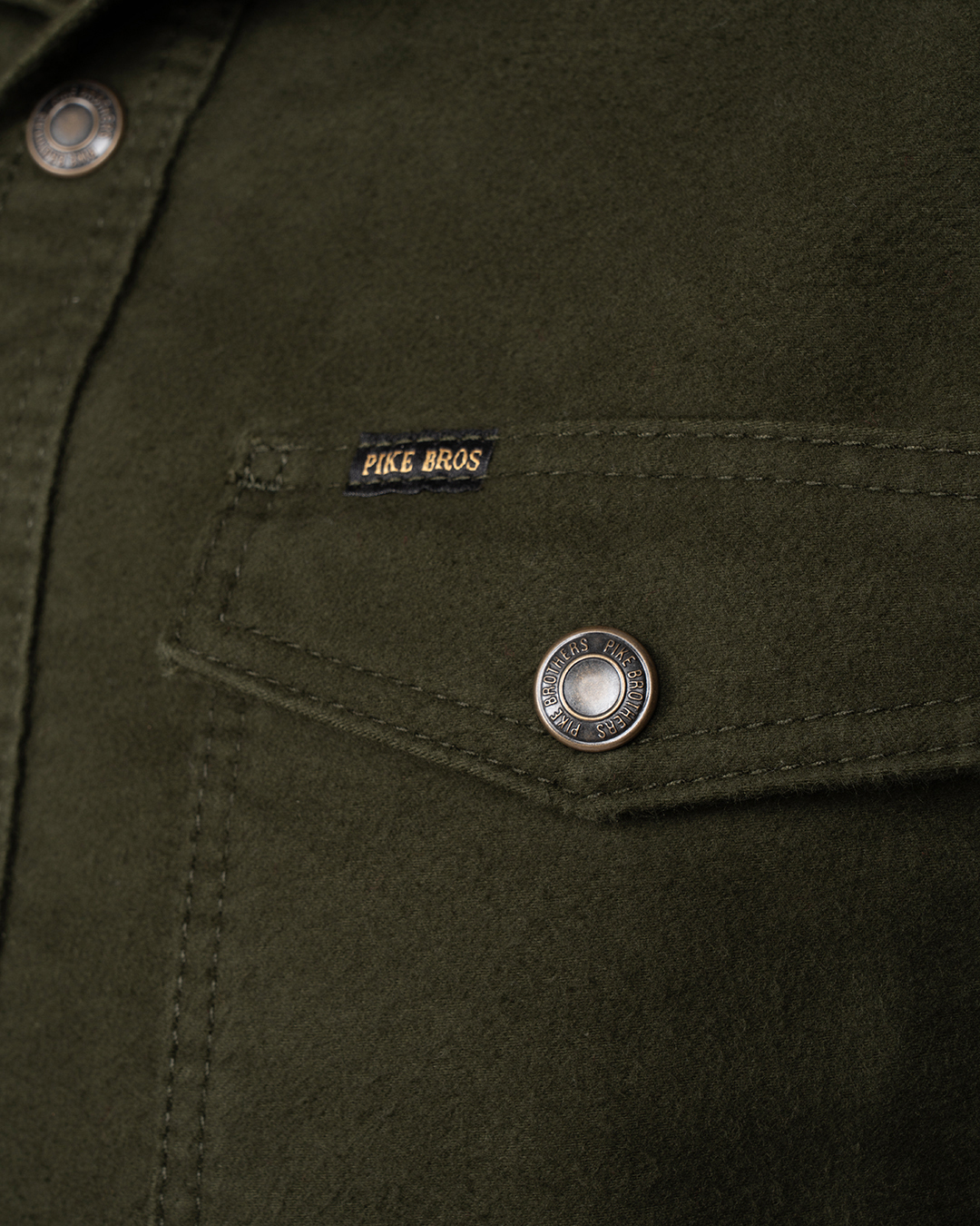 1943 CPO Shirt Moleskin moss