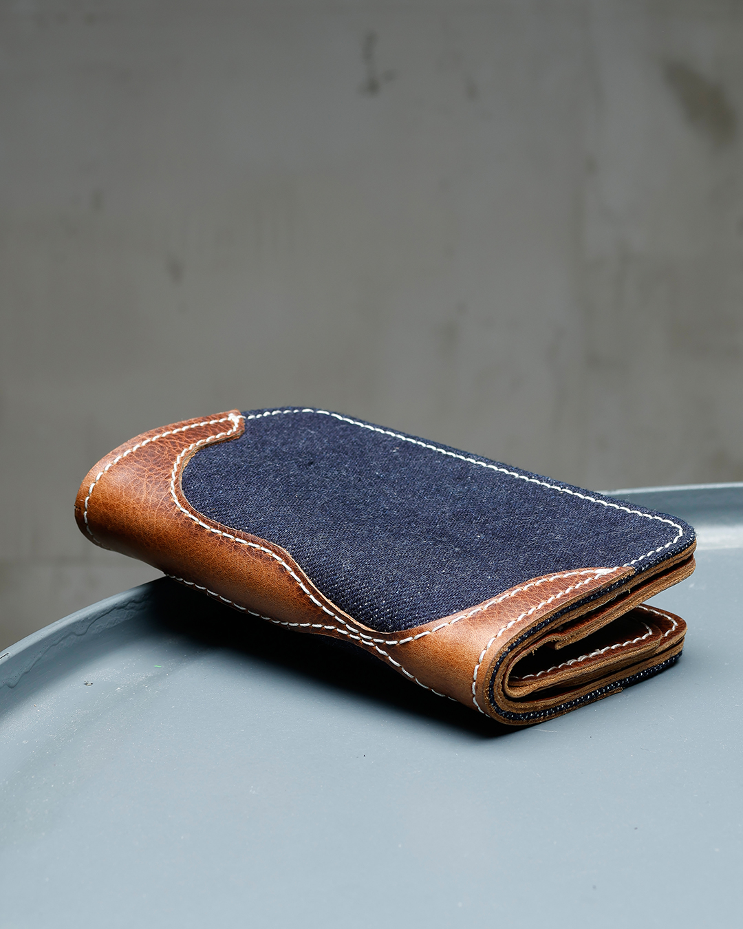 1949 Montana Wallet Japanese Denim