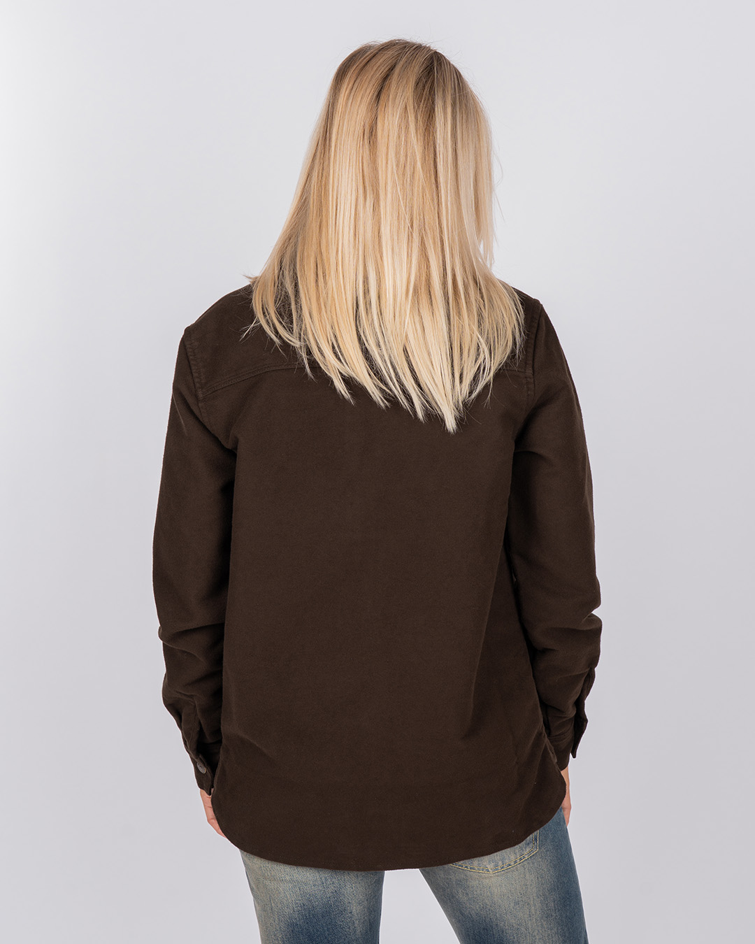 1943 CPO Shirt Moleskin Soil Brown