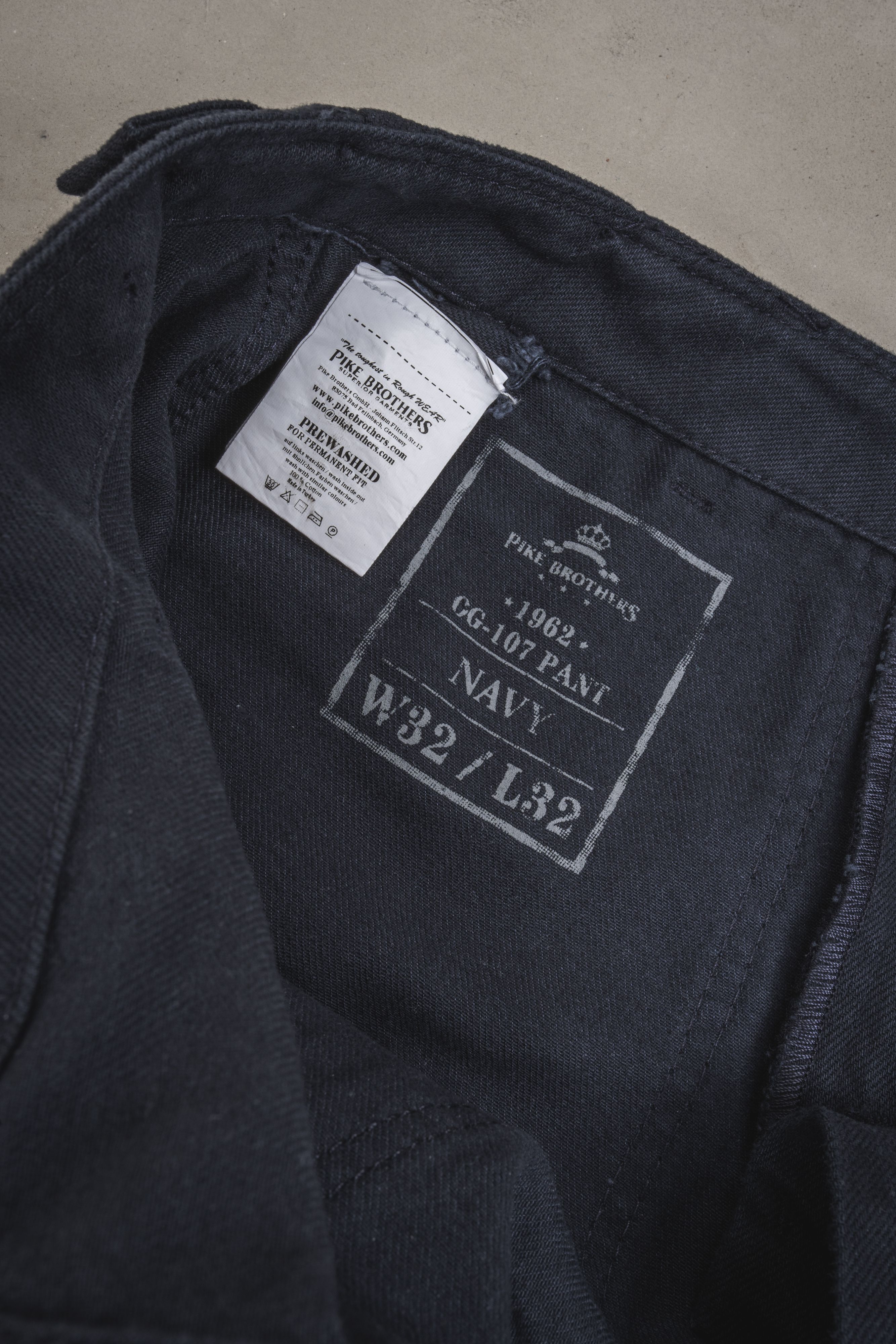 1962 OG-107 Pant Navy 1962 OG-107 Pant Navy