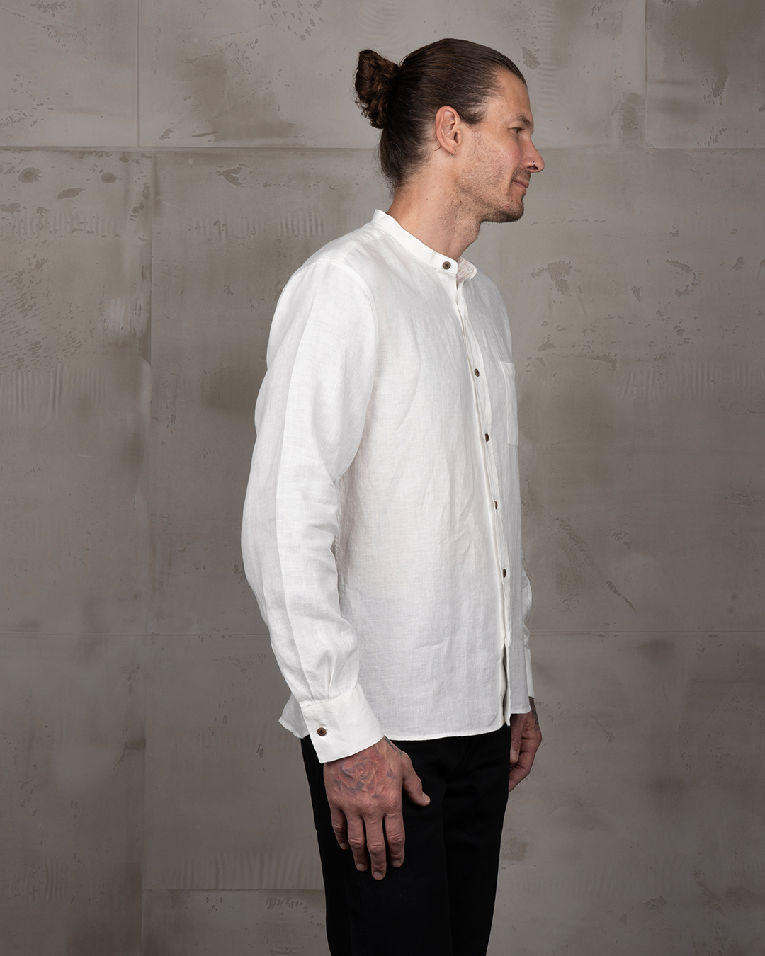 1923 Buccanoy Shirt white chambray