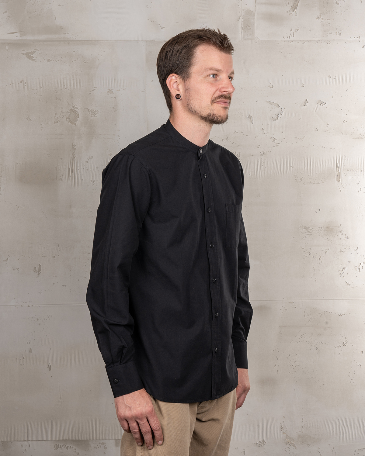 1923 Buccanoy Shirt Black Chambray