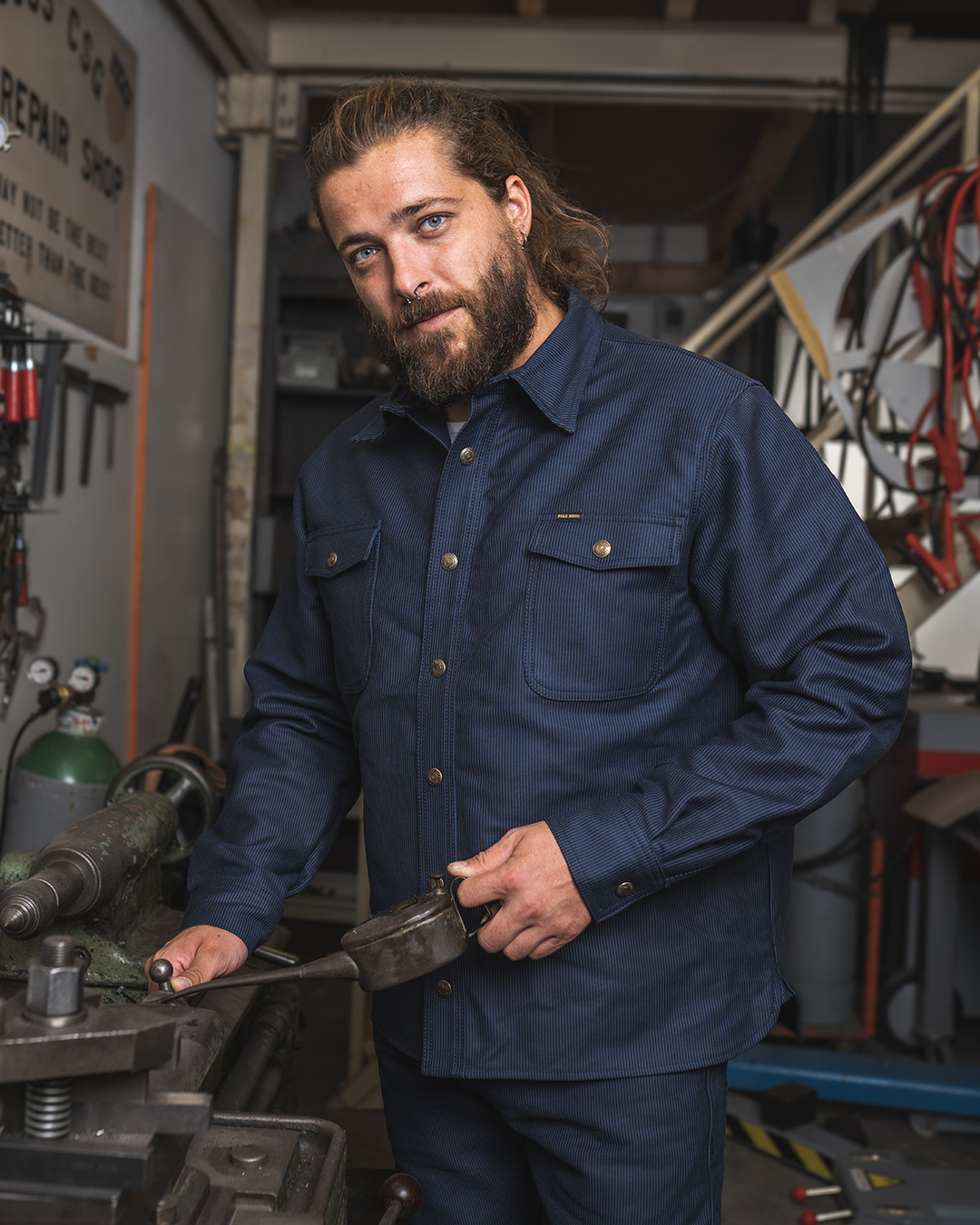 1943 CPO Shirt Hamburg blue