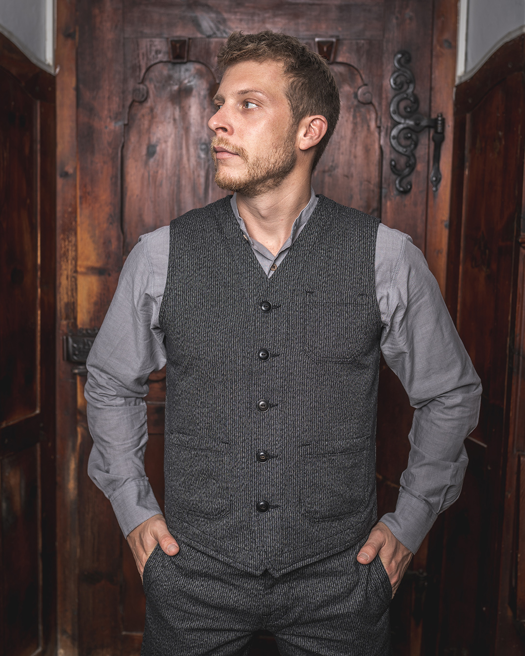 1937 Roamer Vest French asphalt 1937 Roamer Vest French asphalt