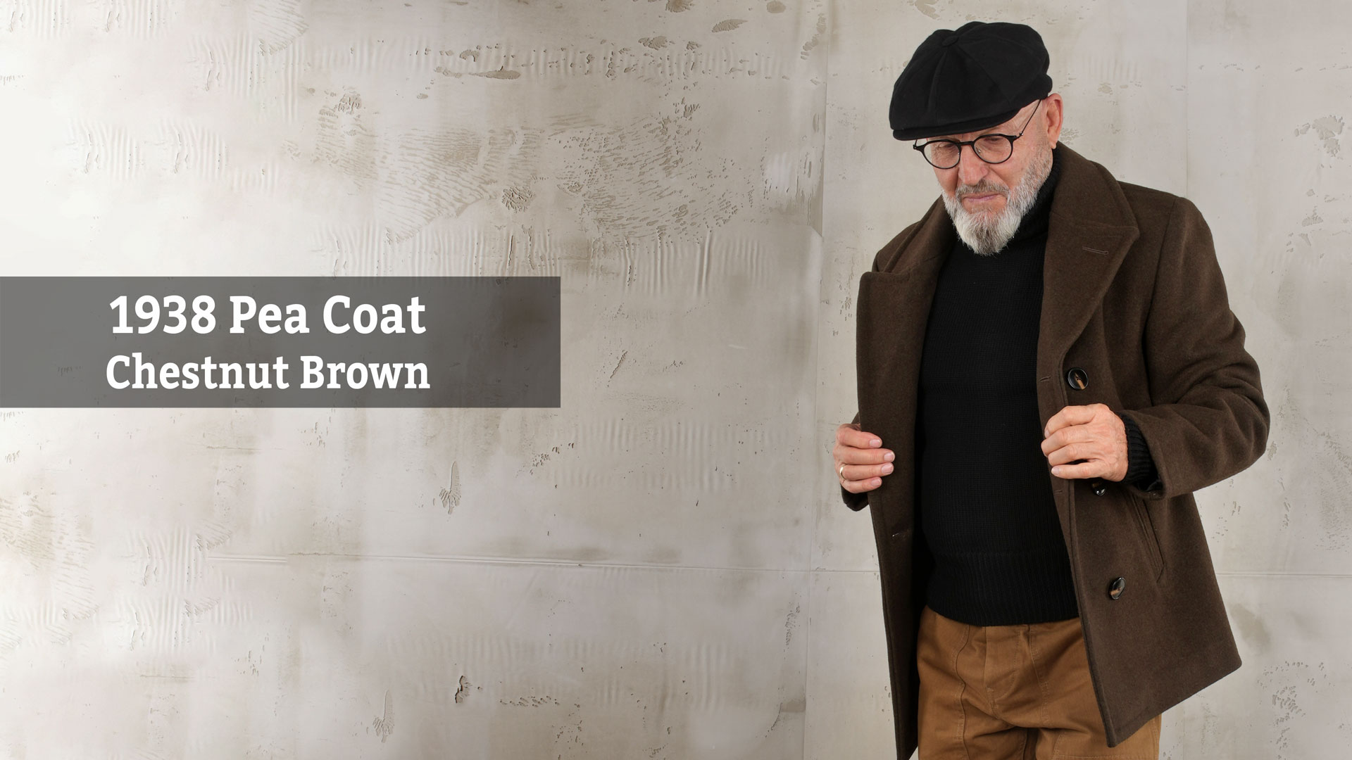 Pea Coat Chestnut Brown