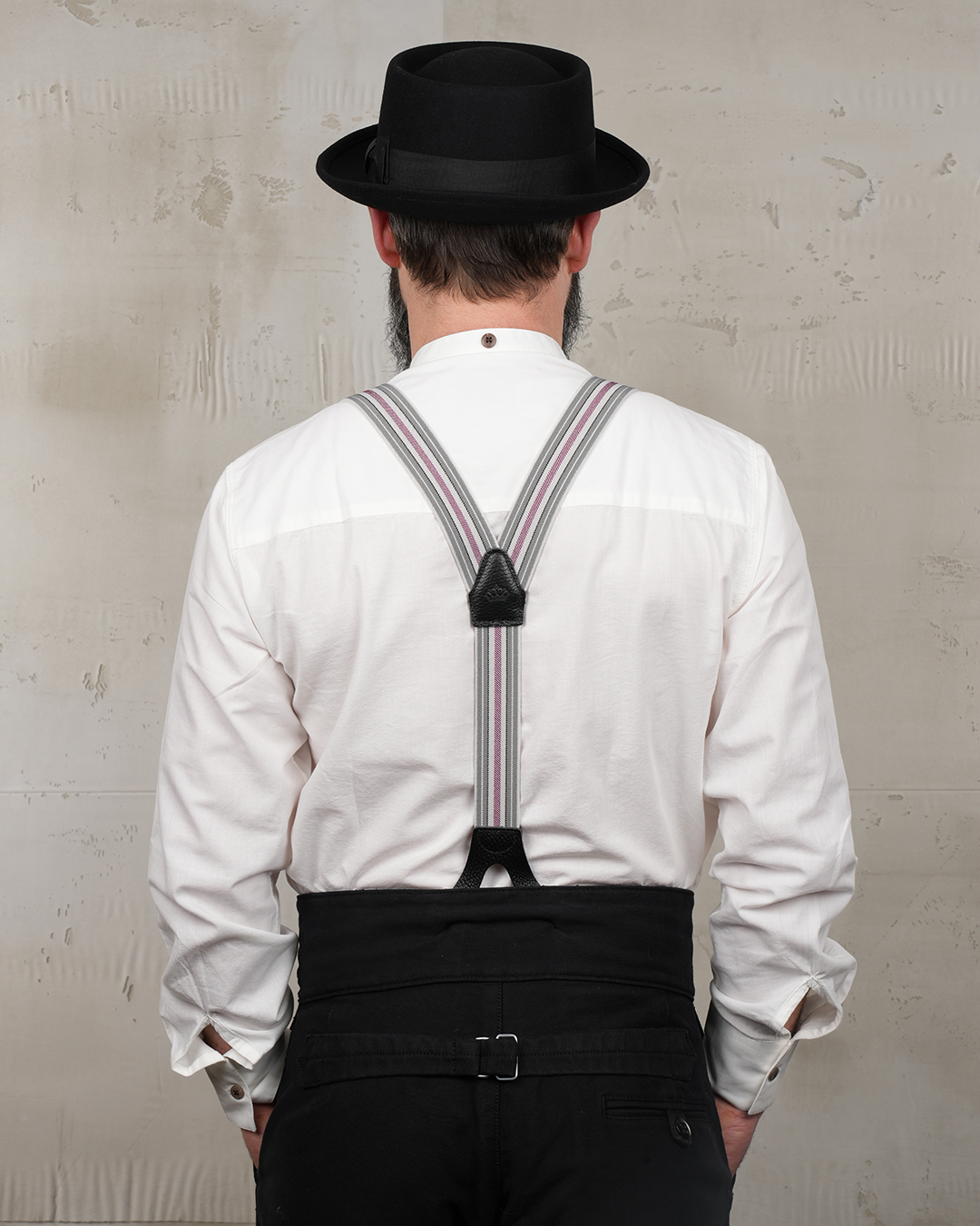 1927 Harvester Braces Red