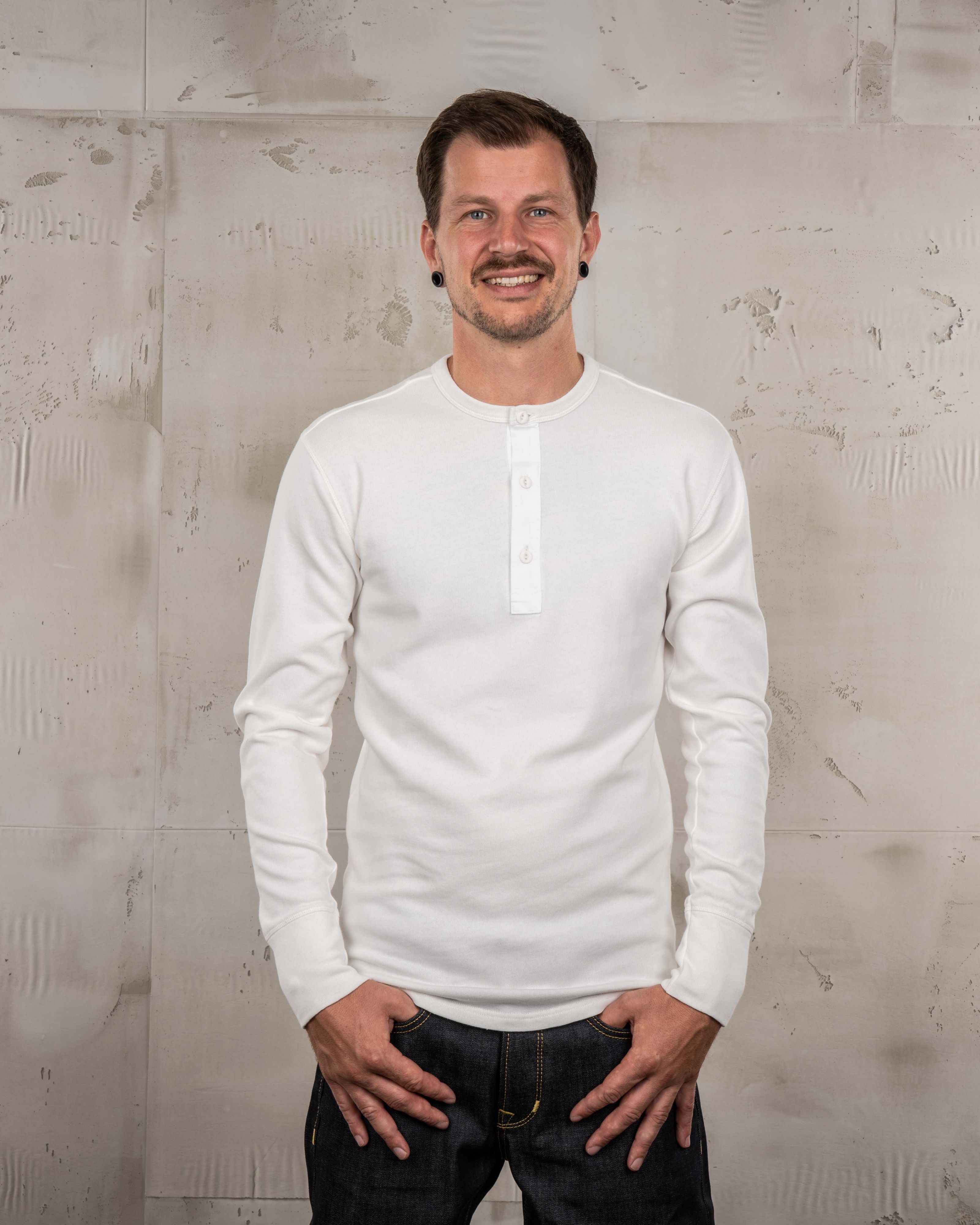 1954 Utility Shirt Long Sleeve Ecru