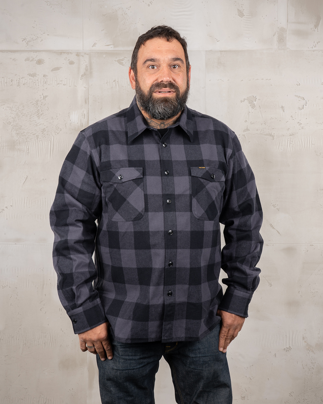 1943 CPO Shirt Buffalo Grey Flannel