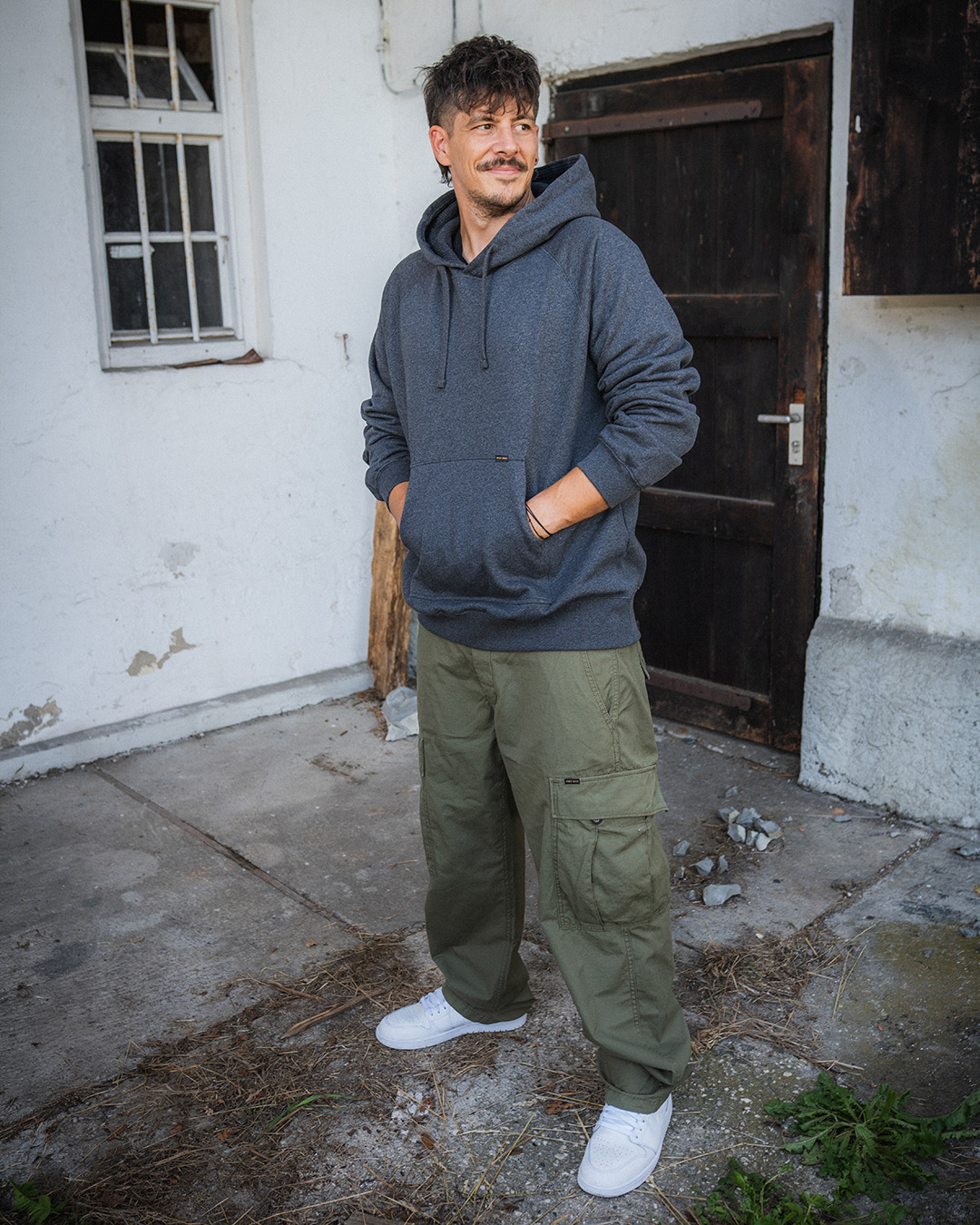 1965 PT Hoody Grey Melange