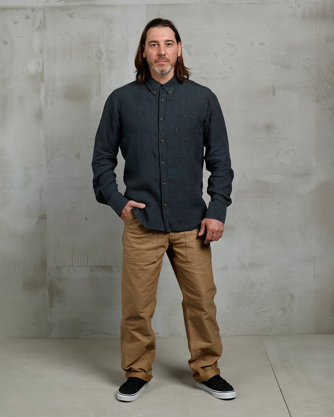 1932 Surveyor Shirt Clifden Navy