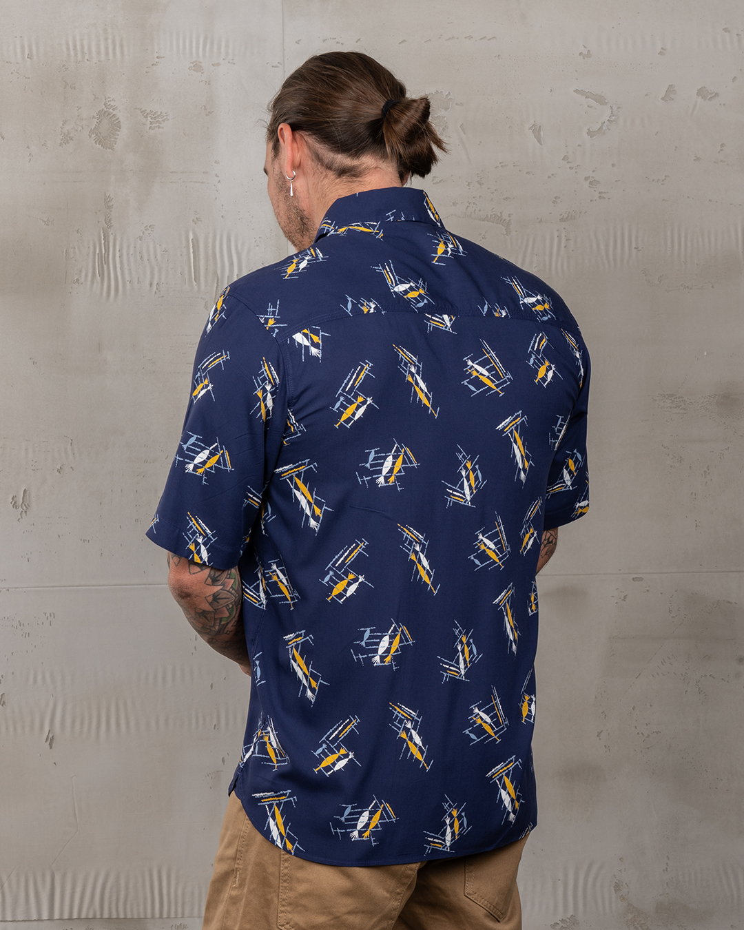 1948 Surf Shirt Kahoolawe Blue
