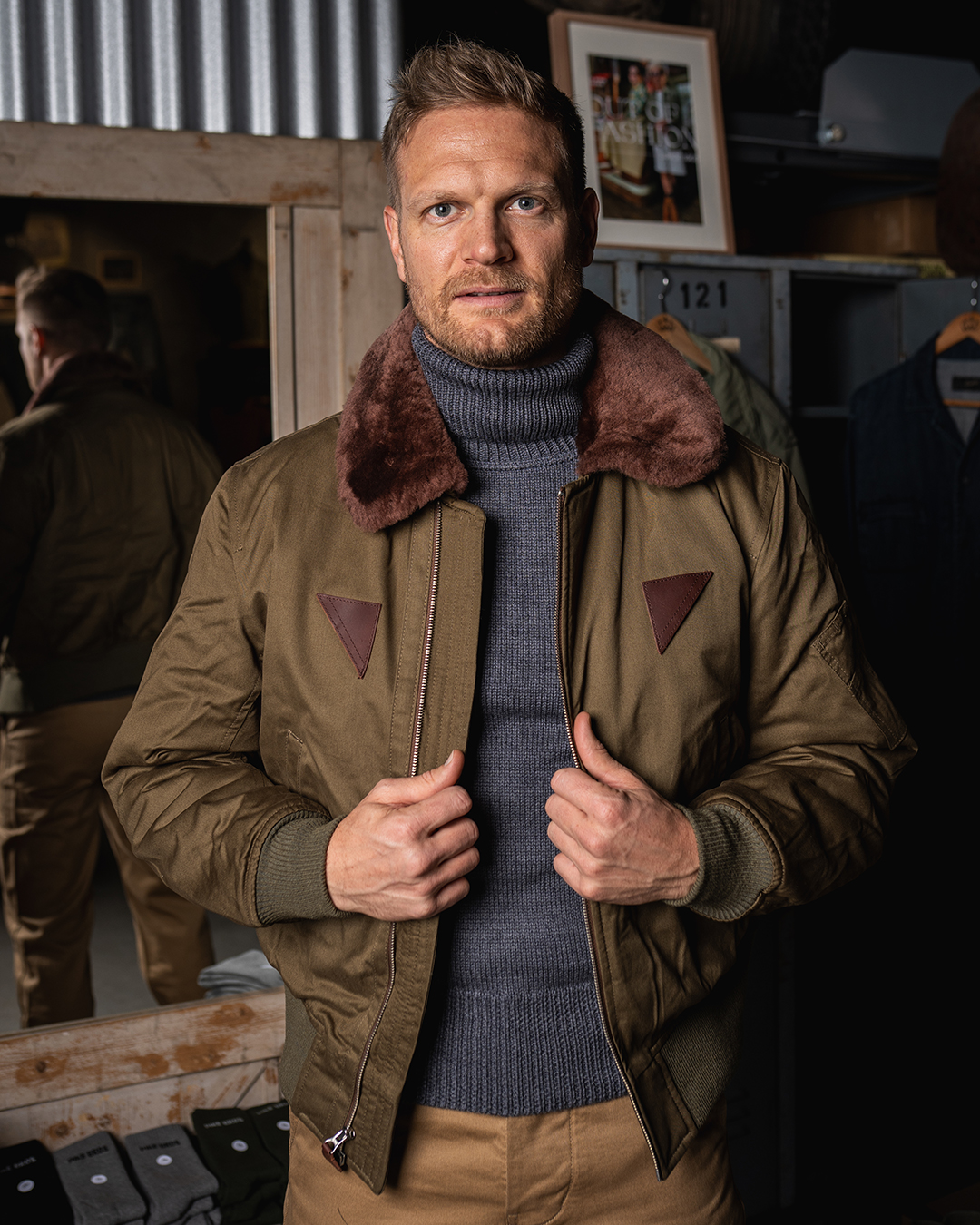 1923 Turtle Neck grey