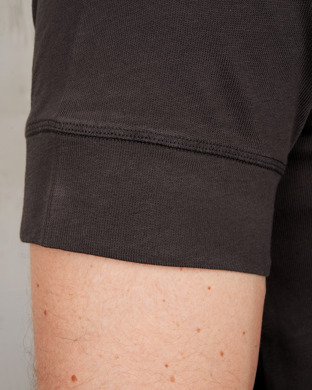 1927 Henley Shirt Short Sleeve Coffee