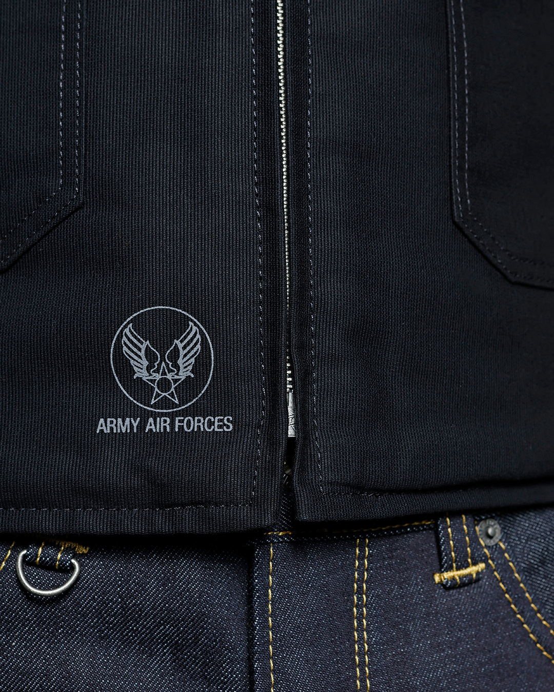 1942 C2 Vest Waxed Navy