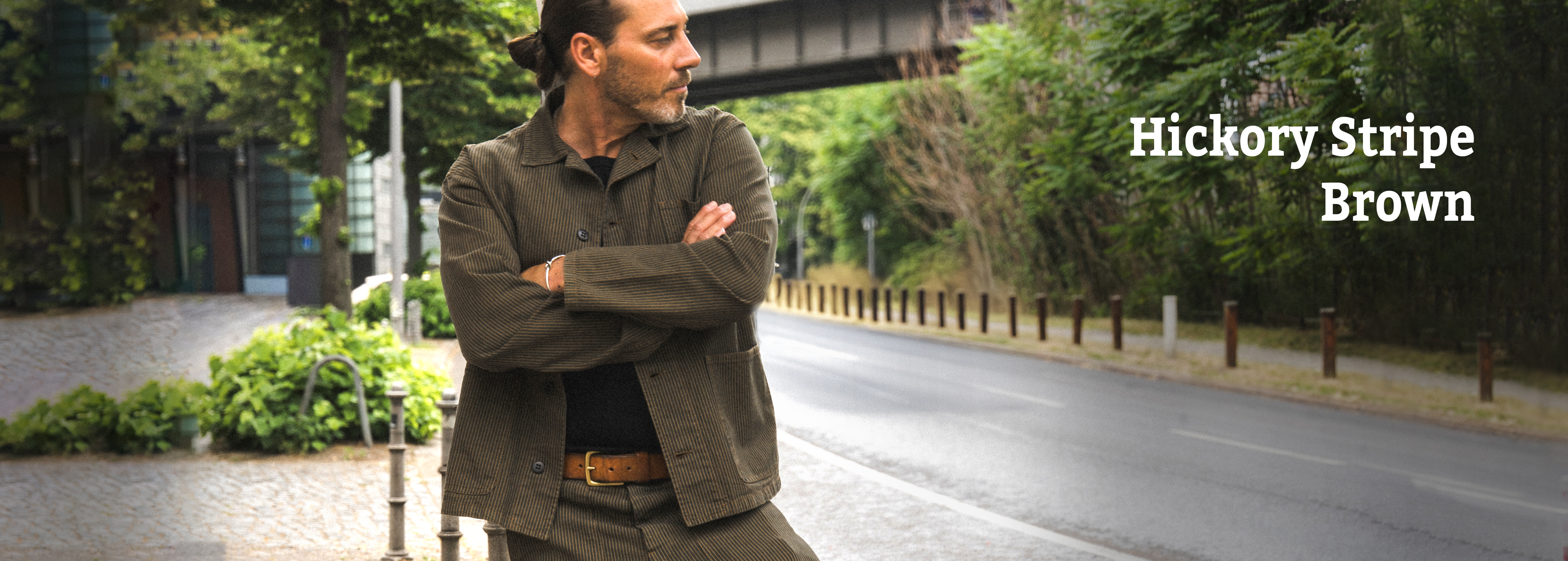 Blog Hickory Stripe Brown