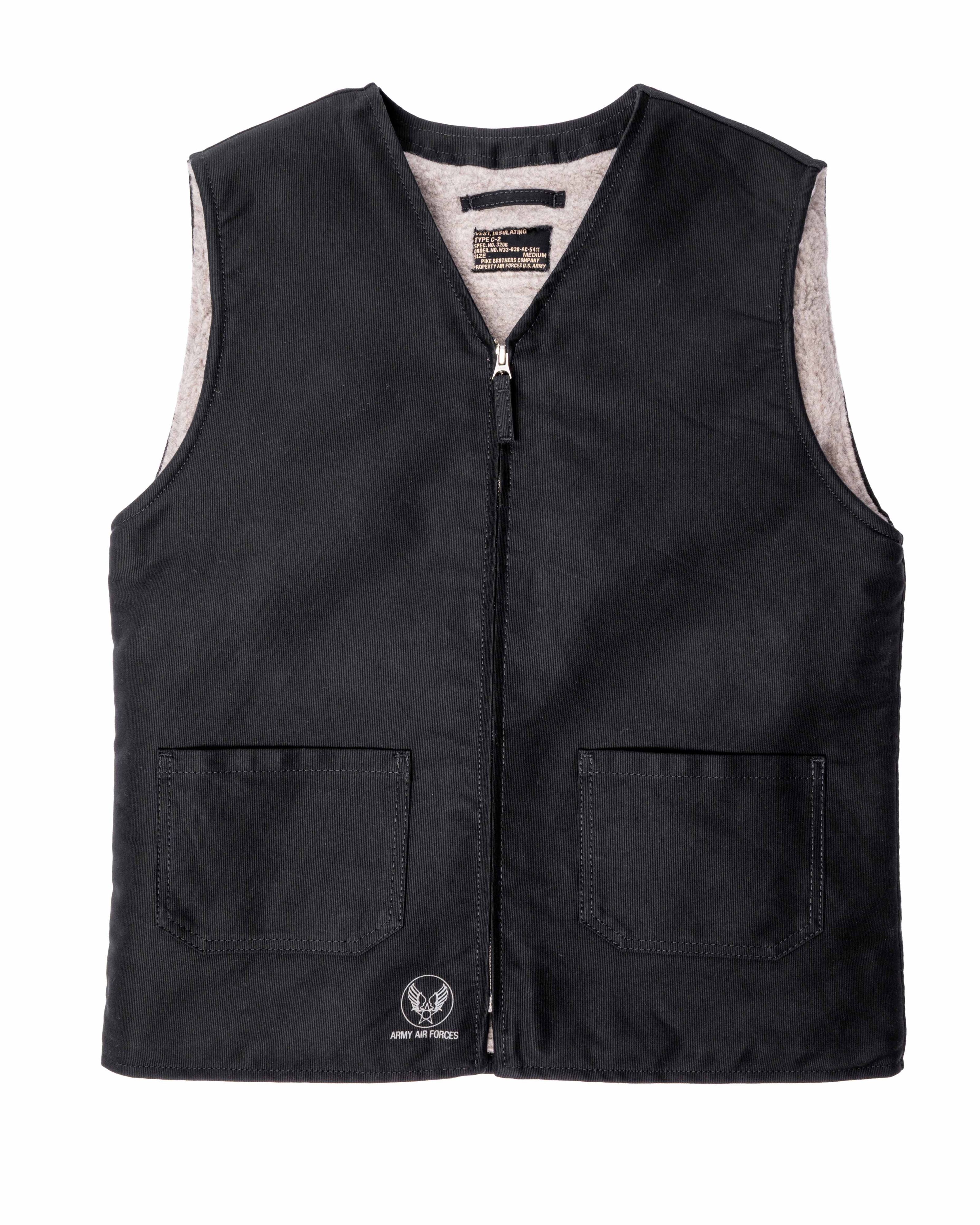 1942 C2 Vest Waxed Navy