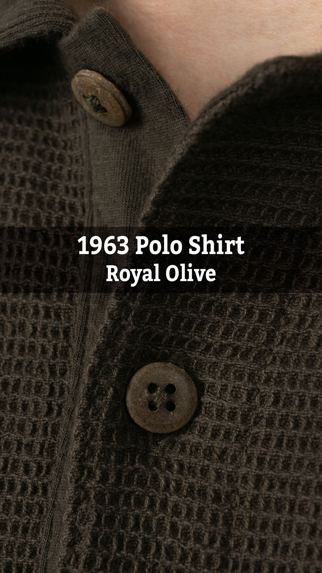 Slider Polo Shirt Olive