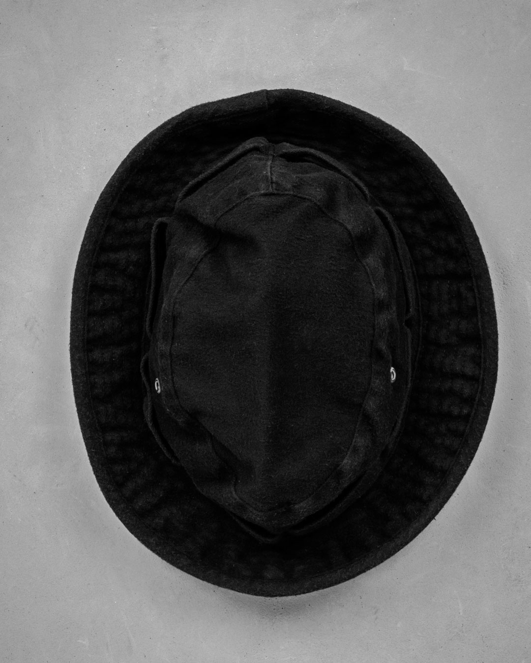 1966 Boonie Hat Moleskin Sulphur Black