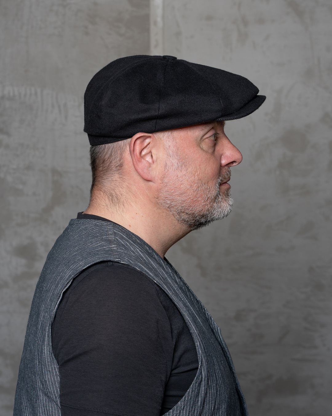 1928 Newsboy Cap Moleskin sulphur black 1928 Newsboy Cap Moleskin sulphur black