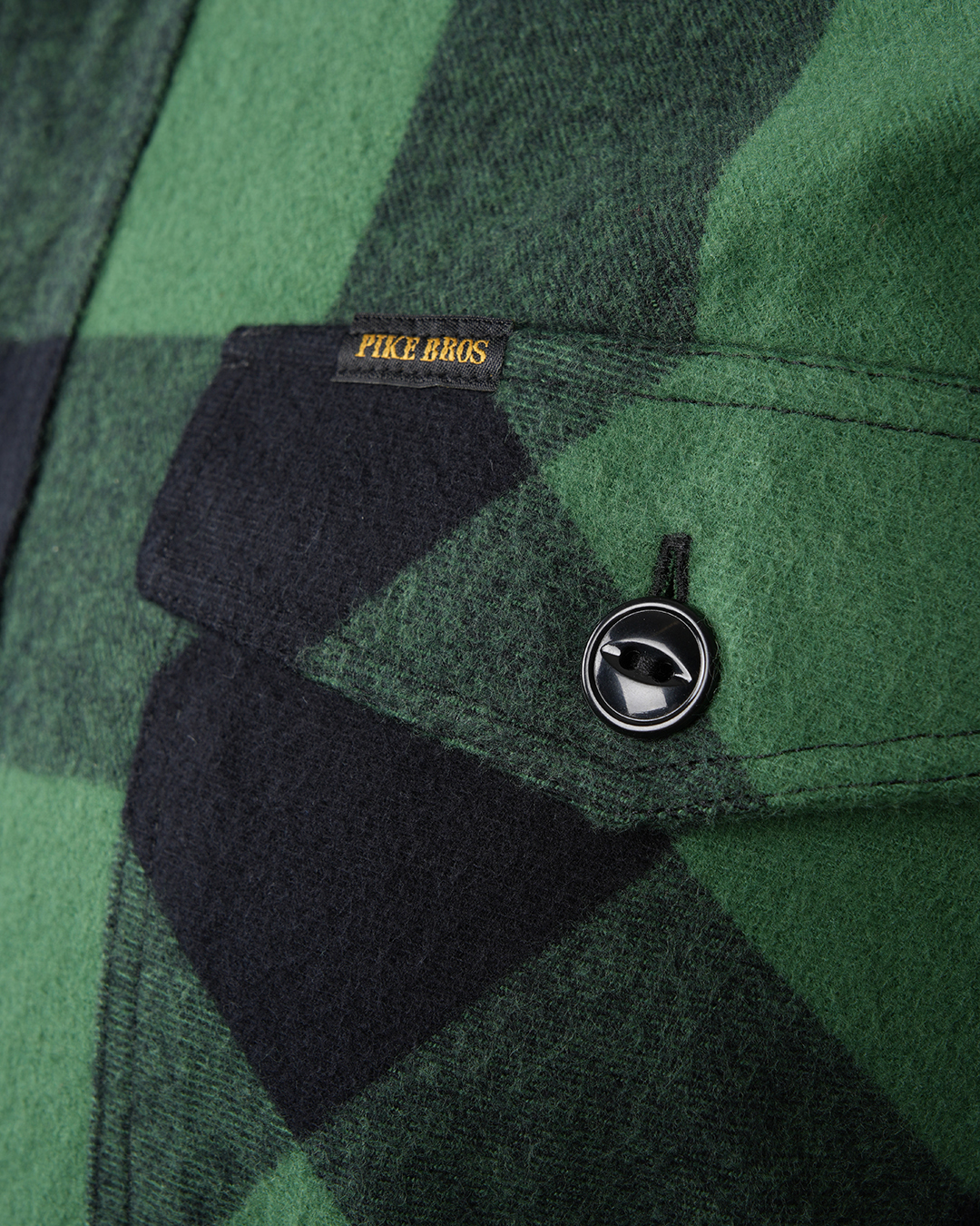 1943 CPO Shirt Buffalo Green Flannel