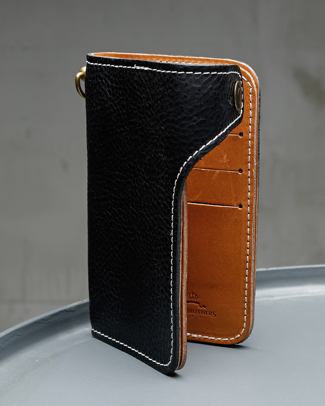 1937 Roamer Wallet Seal Black