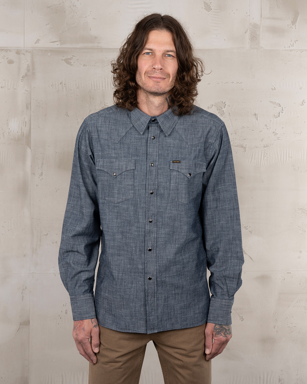 1952 Rider Shirt Huaba Blue 1952 Rider Shirt Huaba Blue