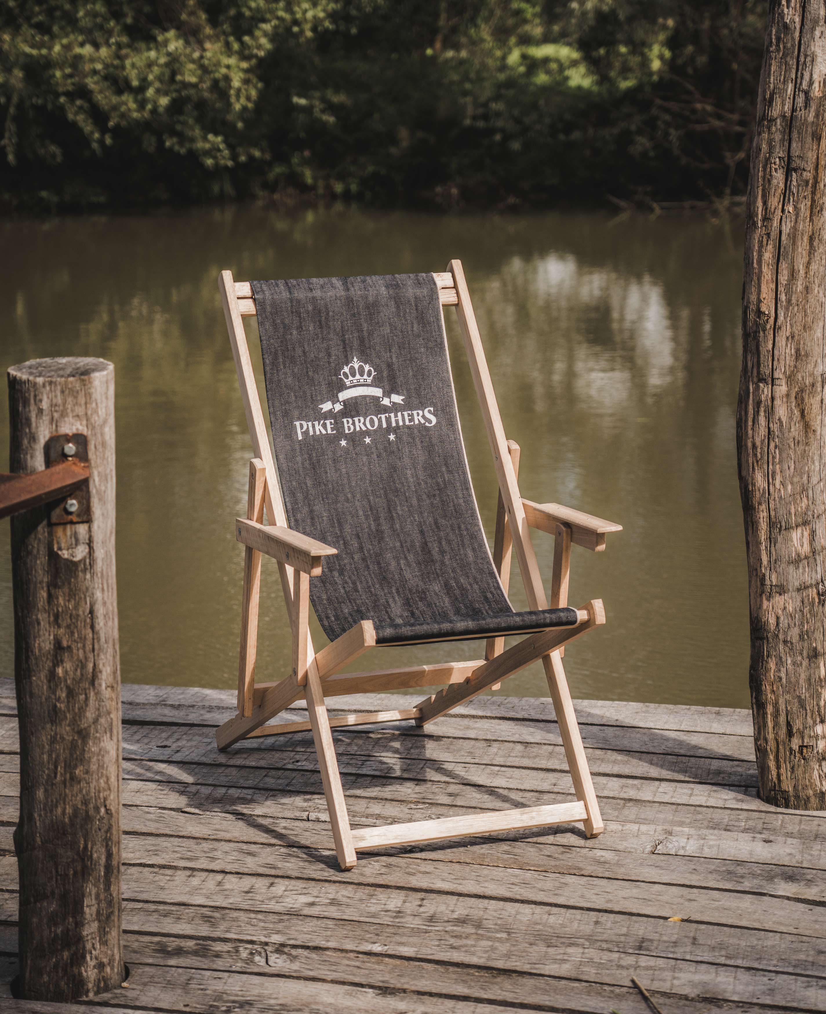 Pike Brothers Logo Deck Chair Pike Brothers Logo Deck Chair