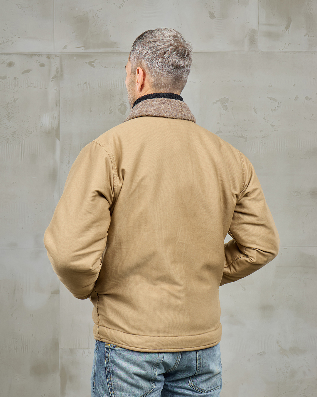 1943 N1 Deck Jacket Jungle Cloth Beige