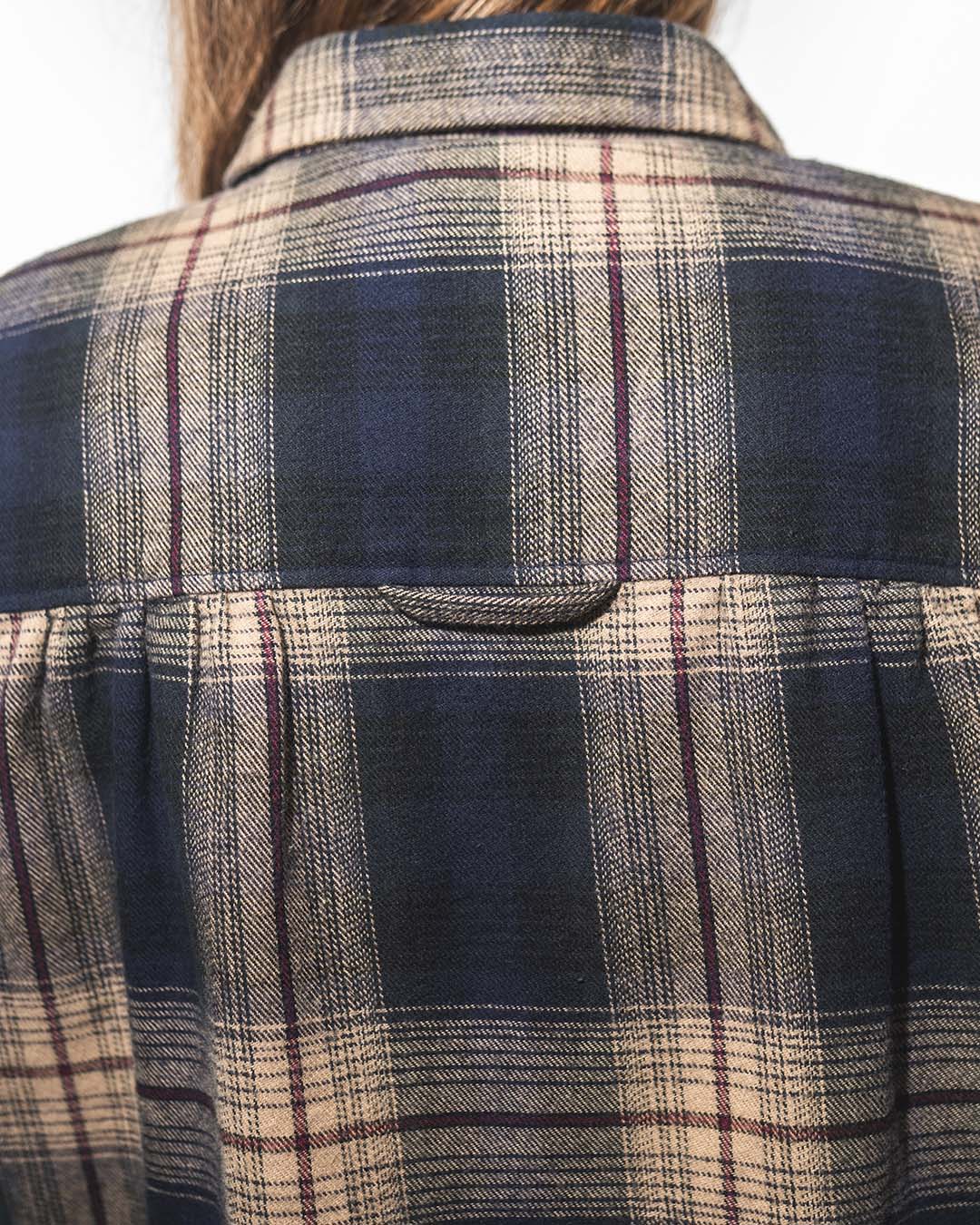 Dale Shirt Blue Beige Check
