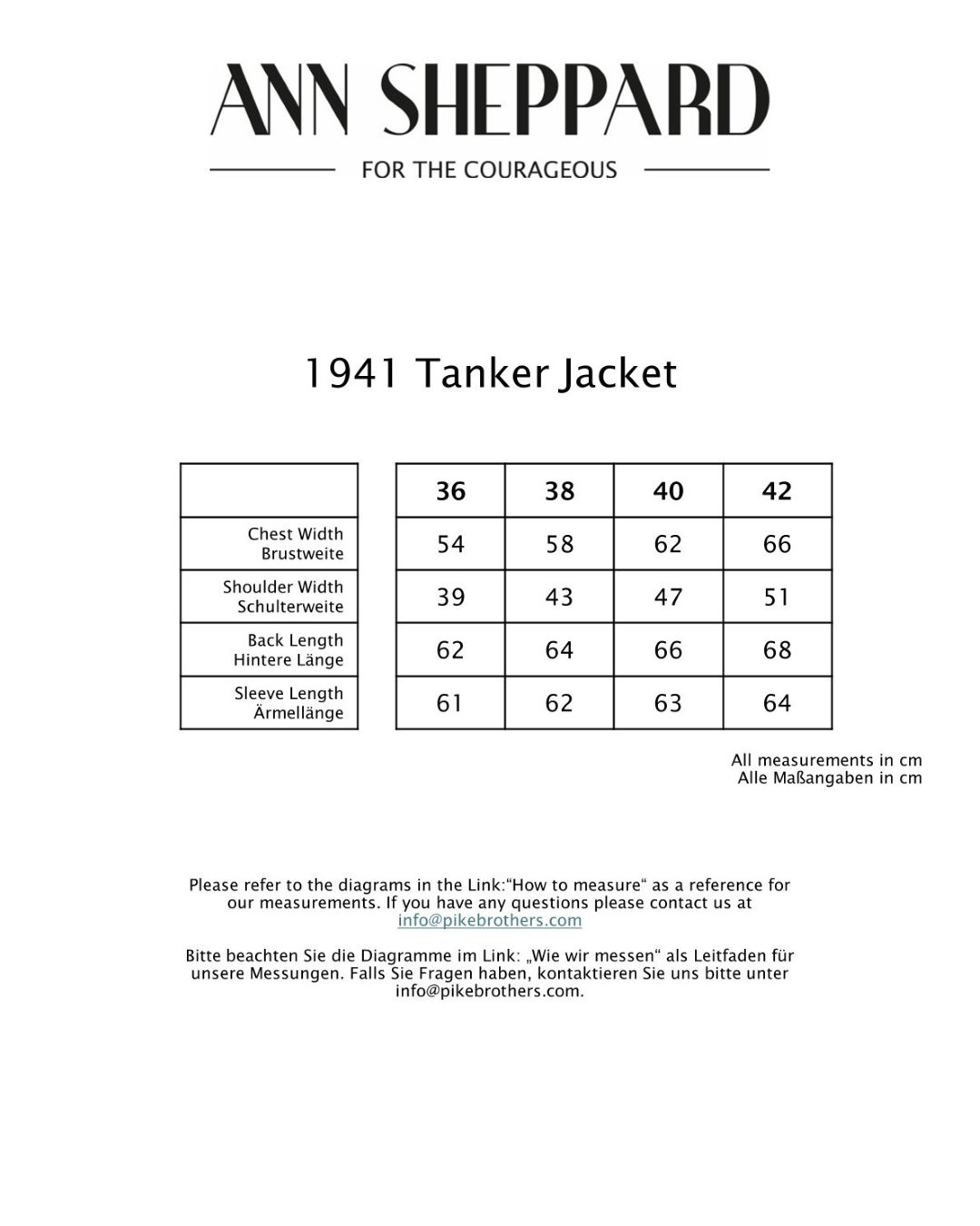1941 Tanker Jacket Khaki